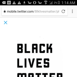 BLACK LIVES MATTER